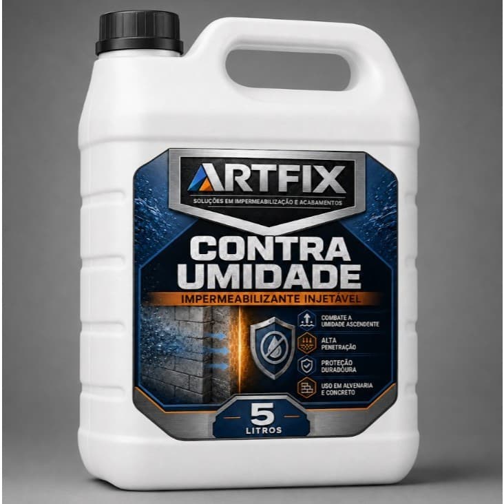 CONTRA UMIDADE ARTFIX 5L para Umidade de Baixo para Cima