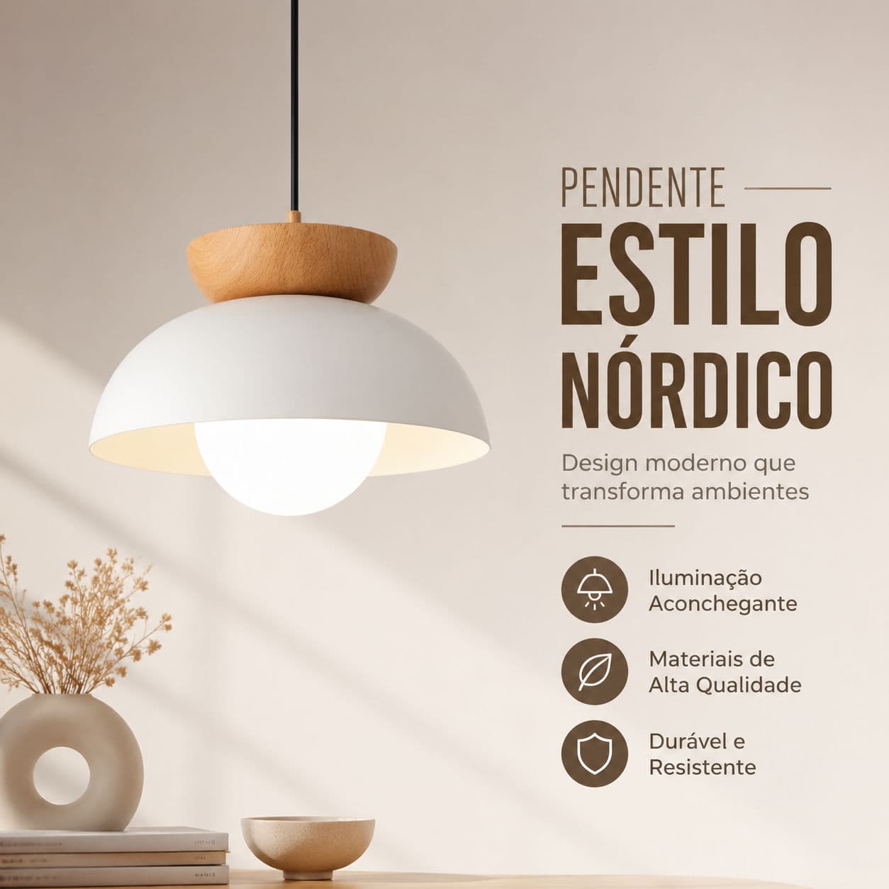 Estilo Nórdico Luz Pingente Moderna Grão De Madeira Ferro Sombra Pendurado Lâmpada Para Sala Jantar Estar Cozinha Preto