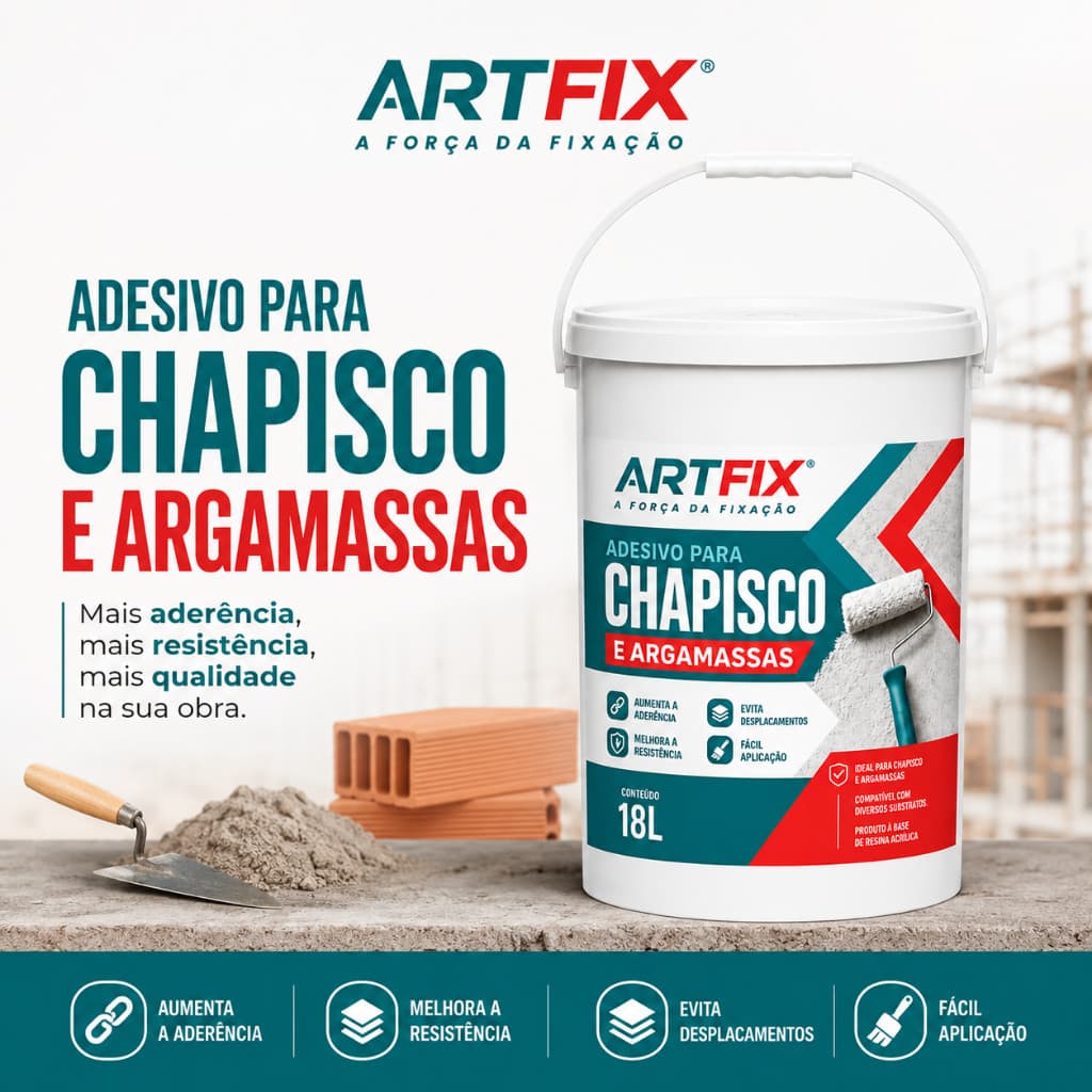 QUEIMA DE ESTOQUE - Adesivo para Regularização de Pisos 18 Litros - Uso Interno e Externo