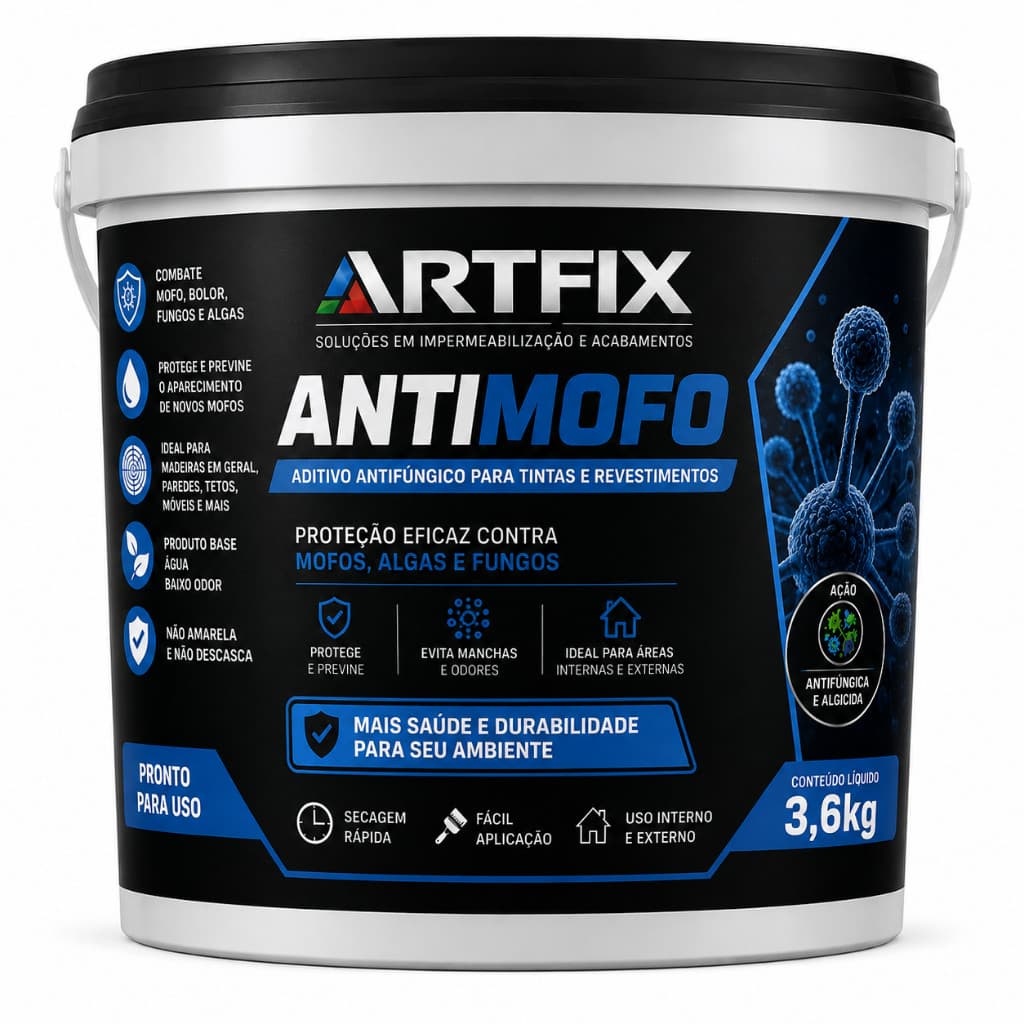 Antimofo Artfix 3,6kg Incolor para Uso Interno e Externo