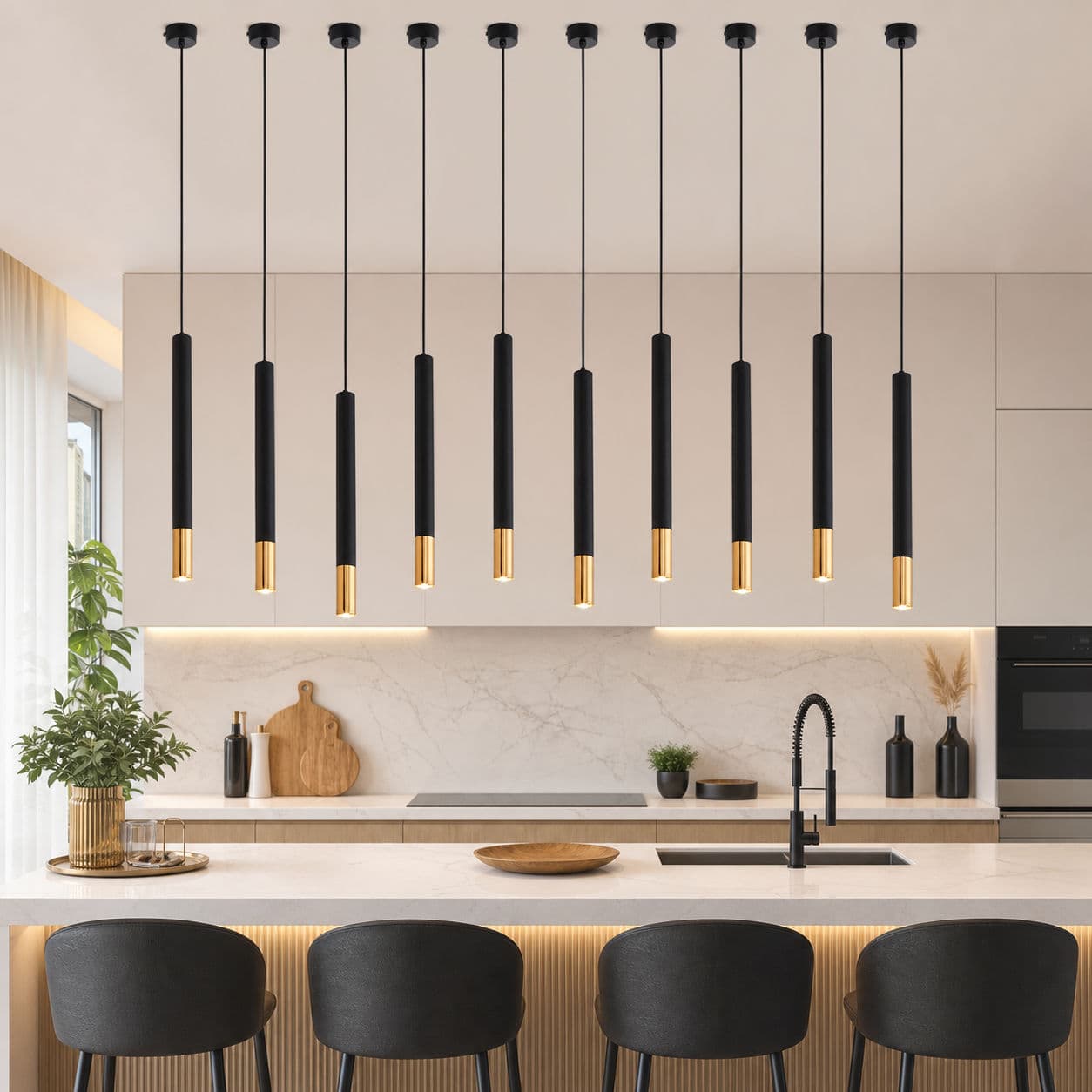 Pingentes Lâmpada De Teto Lustres Cozinha Para Sala Estar Quarto Criativo Decorativa Jantar Pendurado