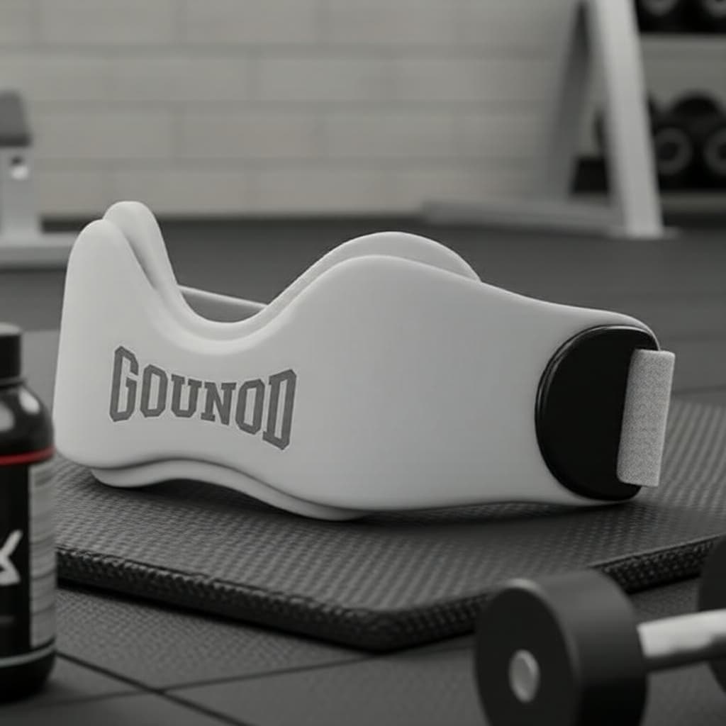 Faixa de Joelho de Silicone GOUNOD, Suporte Profissional para Corrida, Basquete e Pular Corda, Protege o Menisco