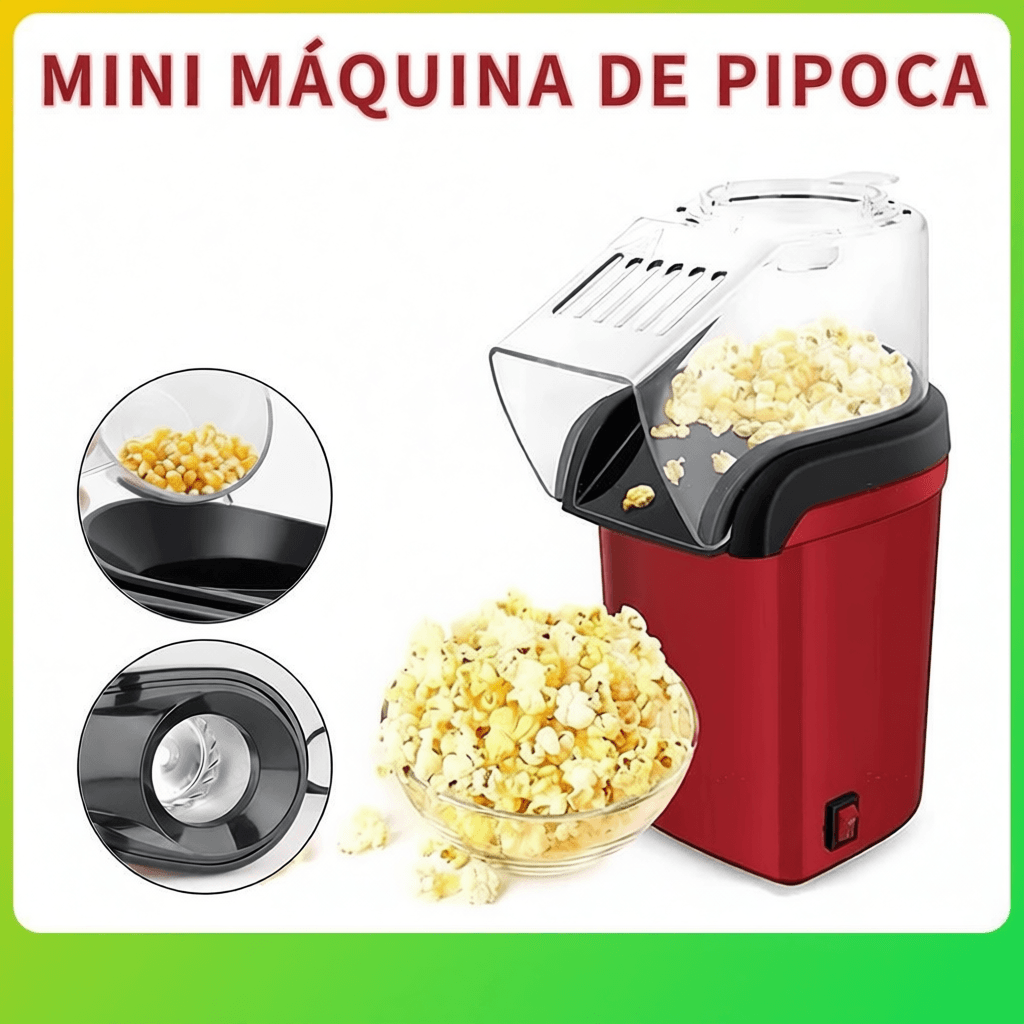 Pipoqueira Elétrica 110V Pipoca Sem Óleo
