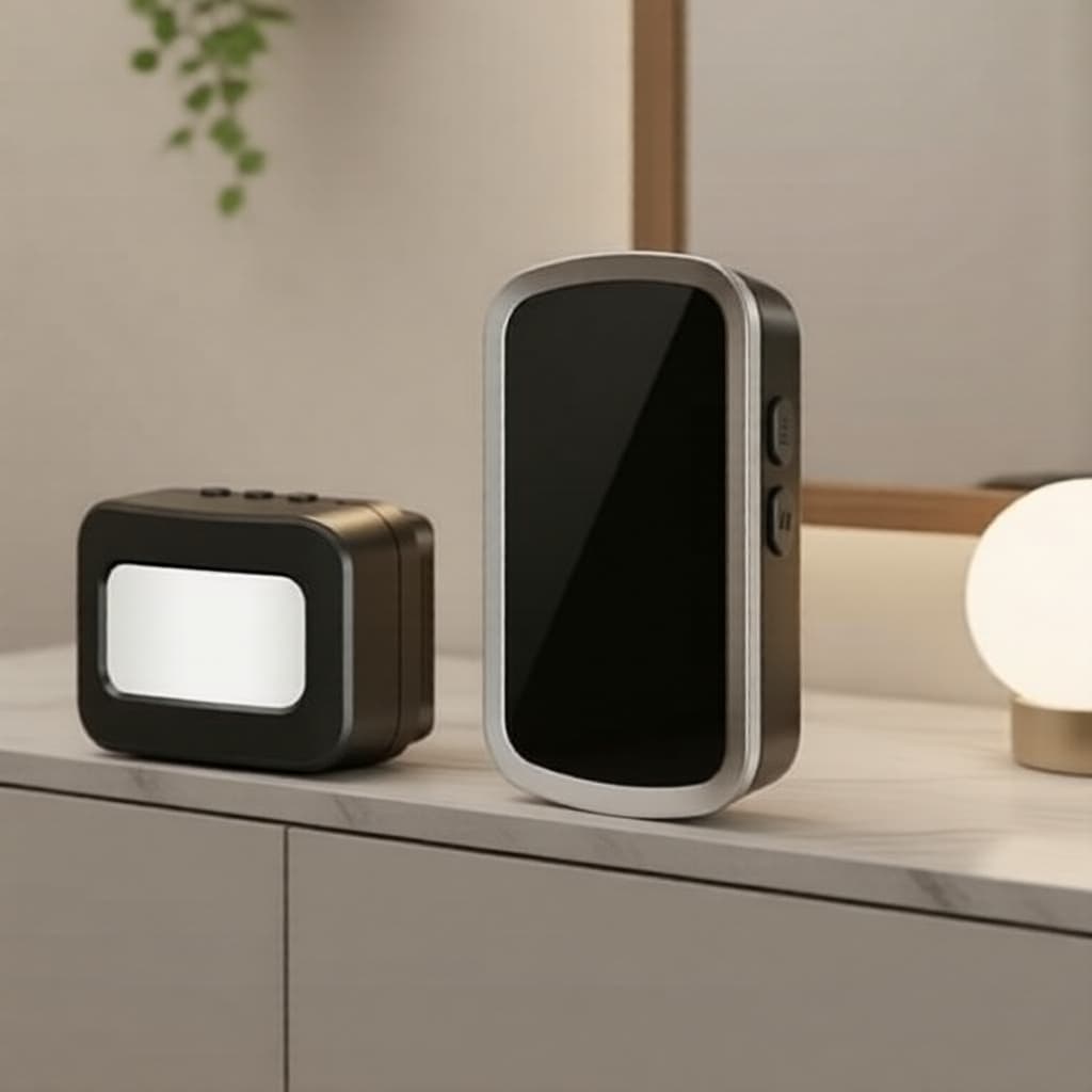 Campainha com sensor de movimento à prova d'água: sensor sem fio para ambientes comerciais/lojas/escritórios (tomada