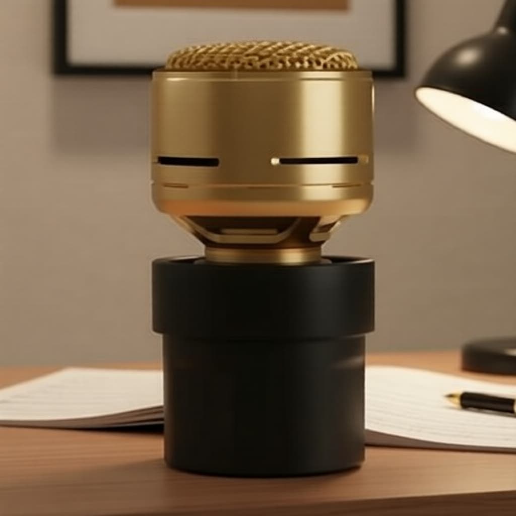 G-Mark 48 kHz Microfone Dinâmico Sem Fio Core para Karaokê Cápsula HD 48 kHz