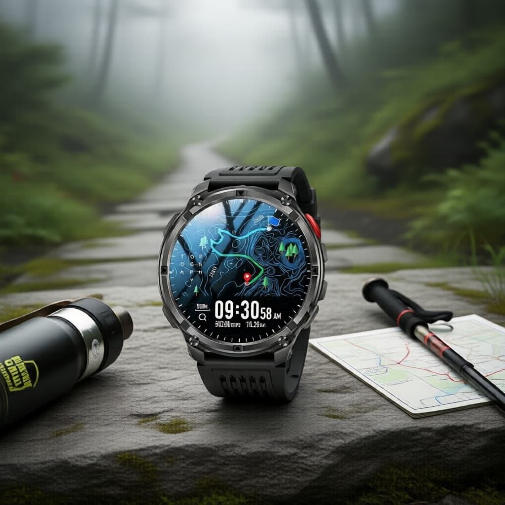 Garmin T-Rex 3 Ultra 1100mAh Relógio Esportivo à Prova D’água – Rastreamento GPS, Bússola, Grau Militar
