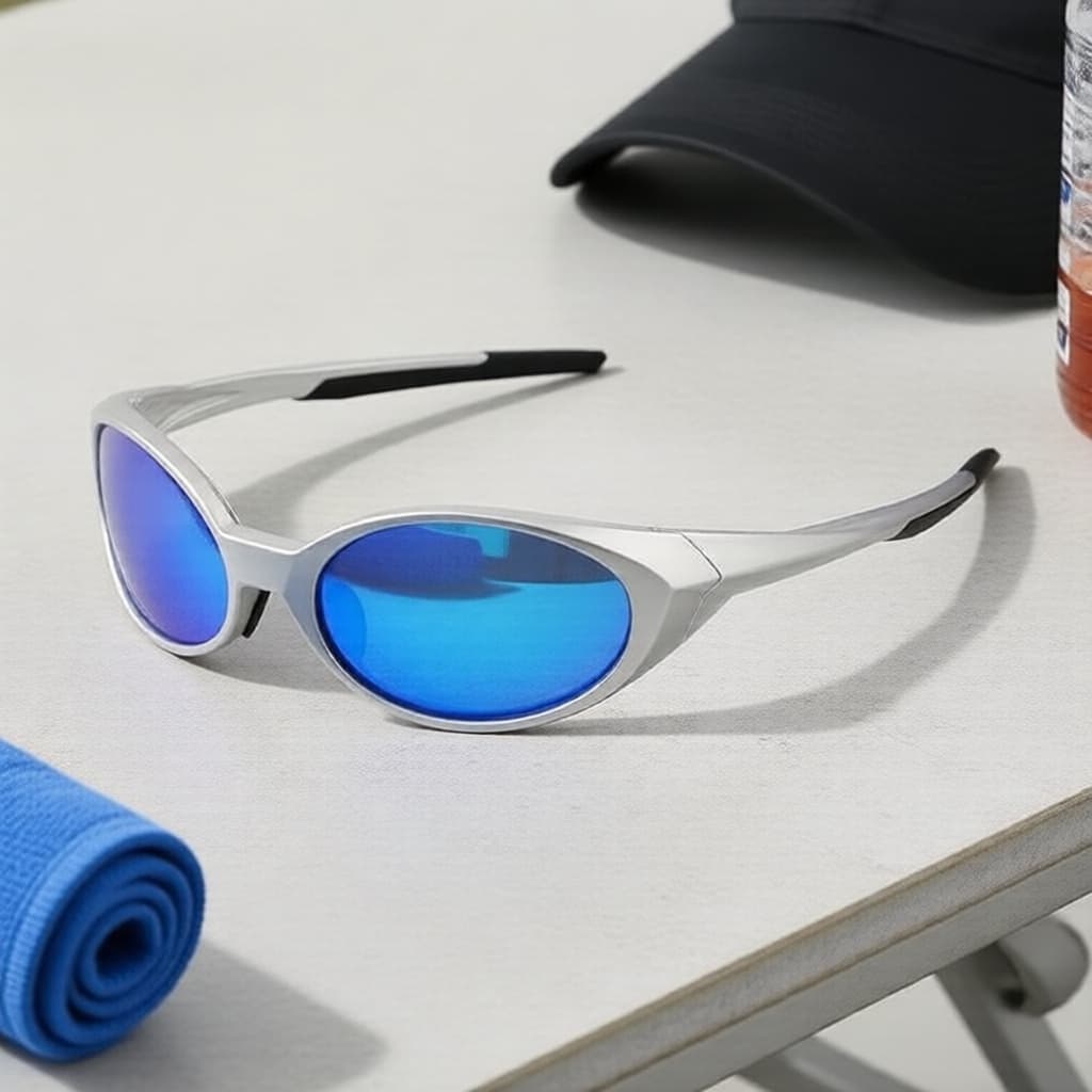 Óculos de Sol Polarizados para Ciclismo Masculino e Feminino, Lentes Espelhadas com Proteção UV400, Óculos de Sol