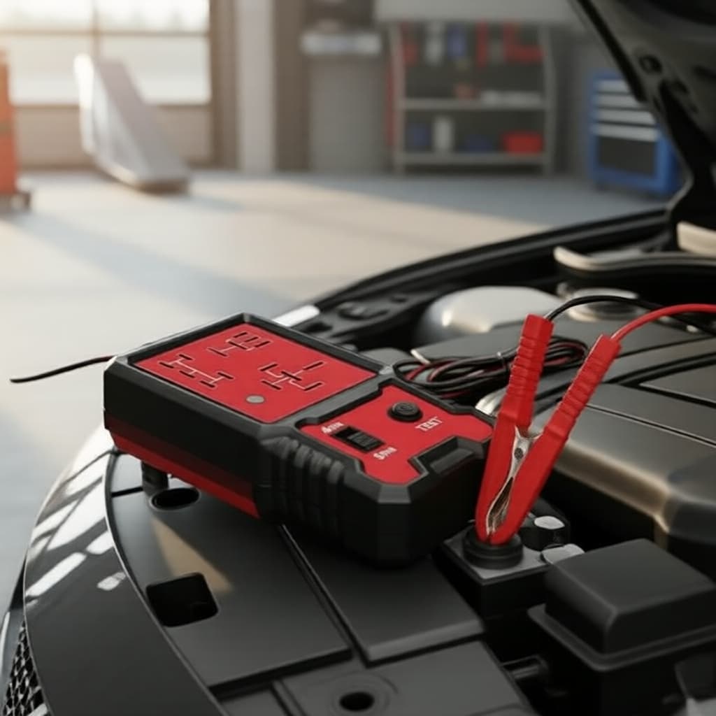 Indicador Universal Profissional LED para Teste de Bateria de Carro e Relé - Ferramenta de Diagnóstico Eletrônico