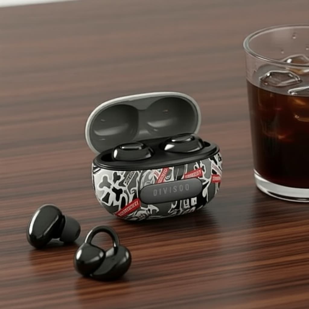 ZOMBIESCAT B23, fones de ouvido Bluetooth TWS à prova d’água IPX5, 30h de reprodução, áudio de baixa latência para