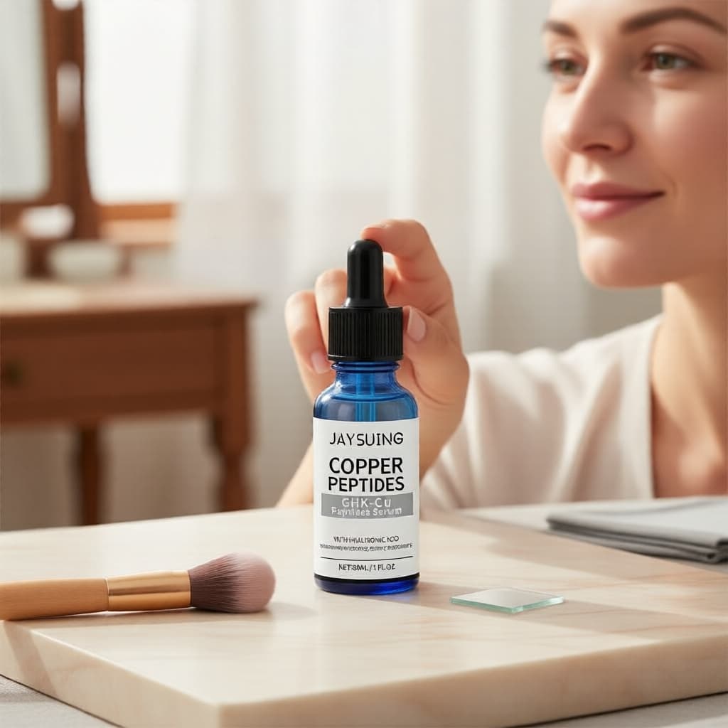 Sérum 30ml de Cobre Peptídeo & Gentiana com Ácido Hialurônico - Renovação e Bloqueio de Umidade por 48H