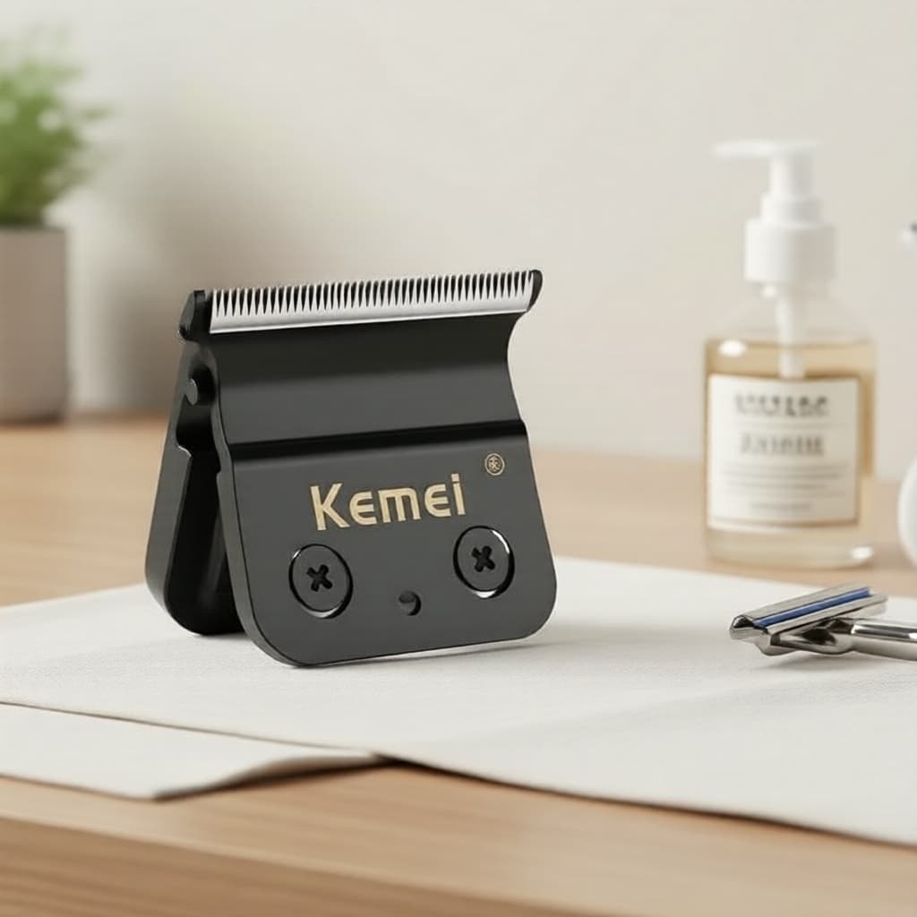 KEMEI KM-2299 Lâmina de Reposição Profissional para Máquinas de Cortar Cabelo, Acessório Original