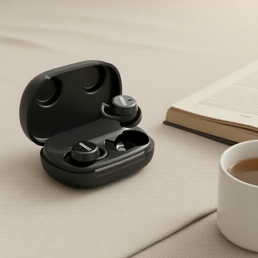 MINISO MS217 Fones de Ouvido Bluetooth TWS AI Tradução Cancelamento de Ruído Sono Esportivo Leve Conforto Ajuste com