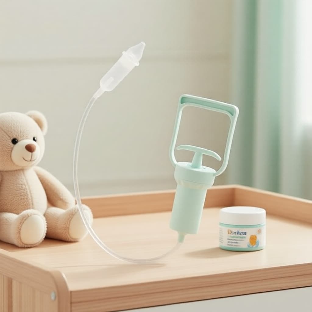 Aspirador nasal portátil de sucção potente para bebês