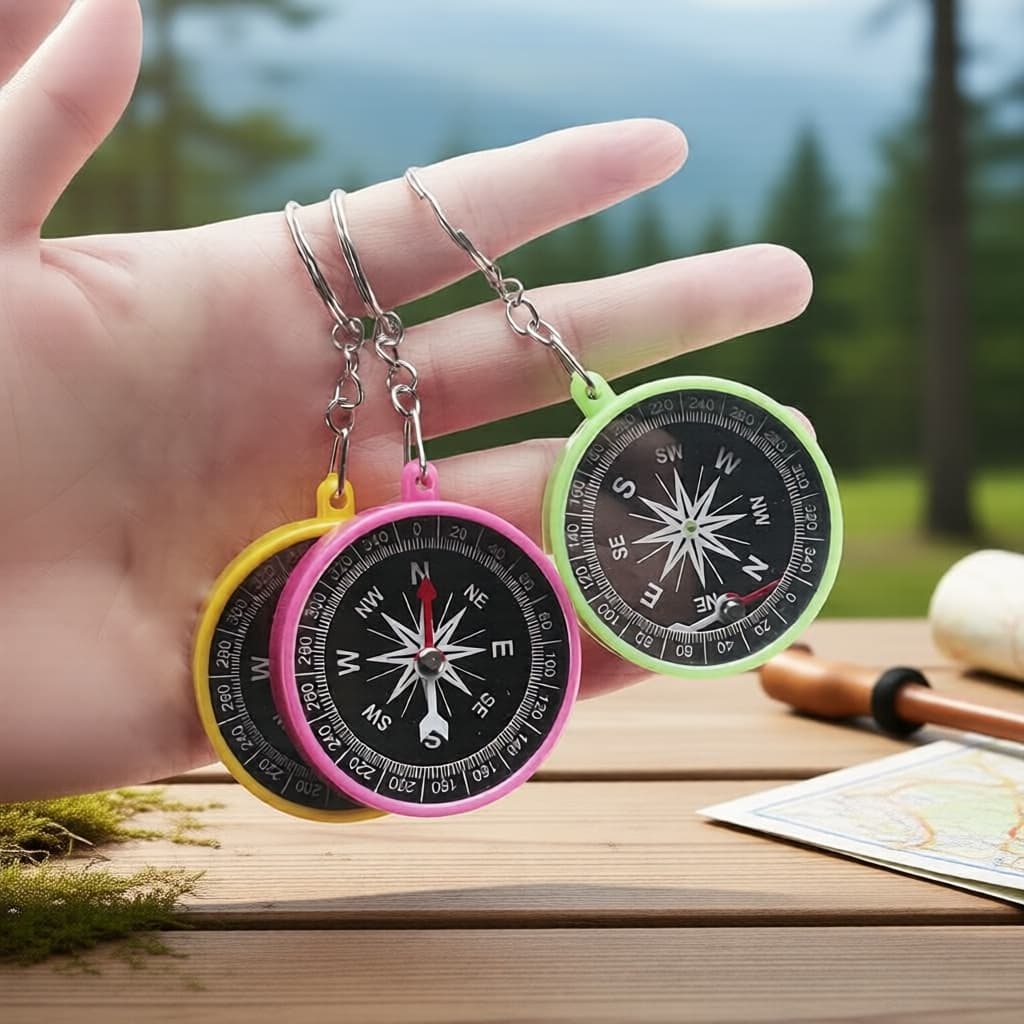 12 unidades de chaveiros compasso – Design exclusivo, lembrancinhas perfeitas para festas e presentes cheios de