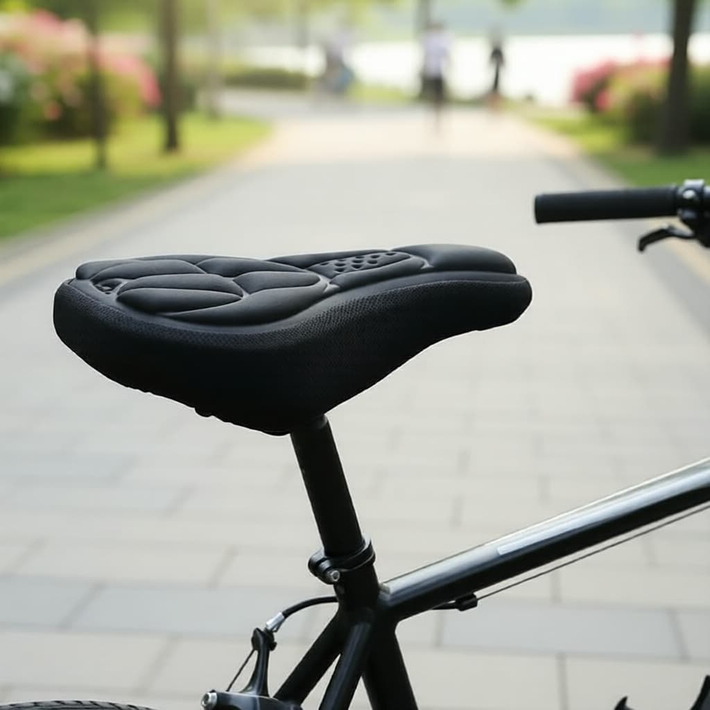 Capa de Selim de Bicicleta 3D Acolchoada em Gel MTB