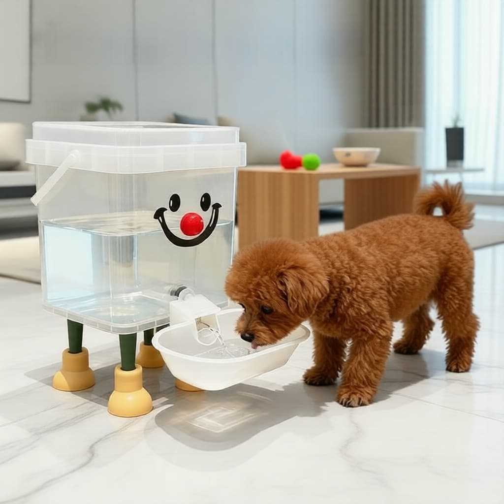 Fonte de água silenciosa USB 3L/5L para gatos e cães, estação de alimentação com tanque removível