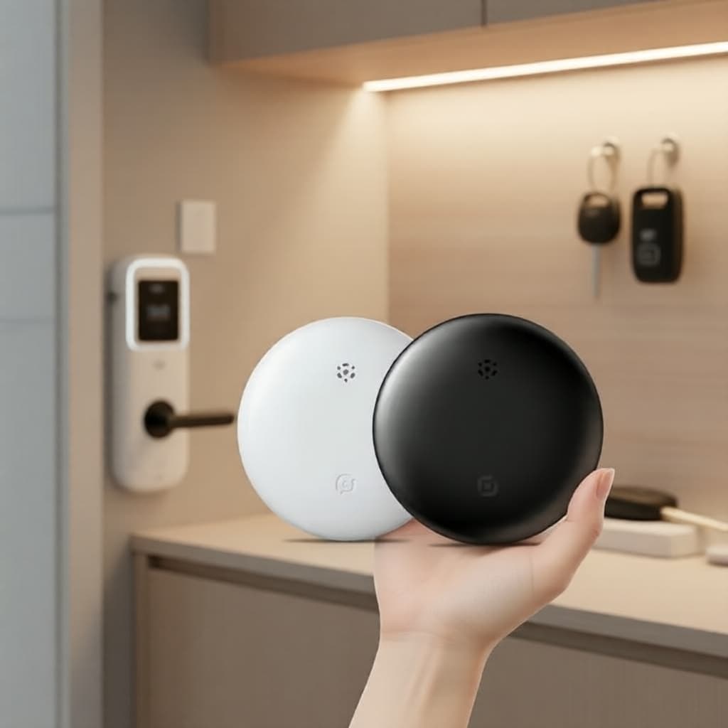 Rastreador Bluetooth Smart Tag para Android e iOS, compatível com Google Encontre Meu Dispositivo e app Encontre Meu,