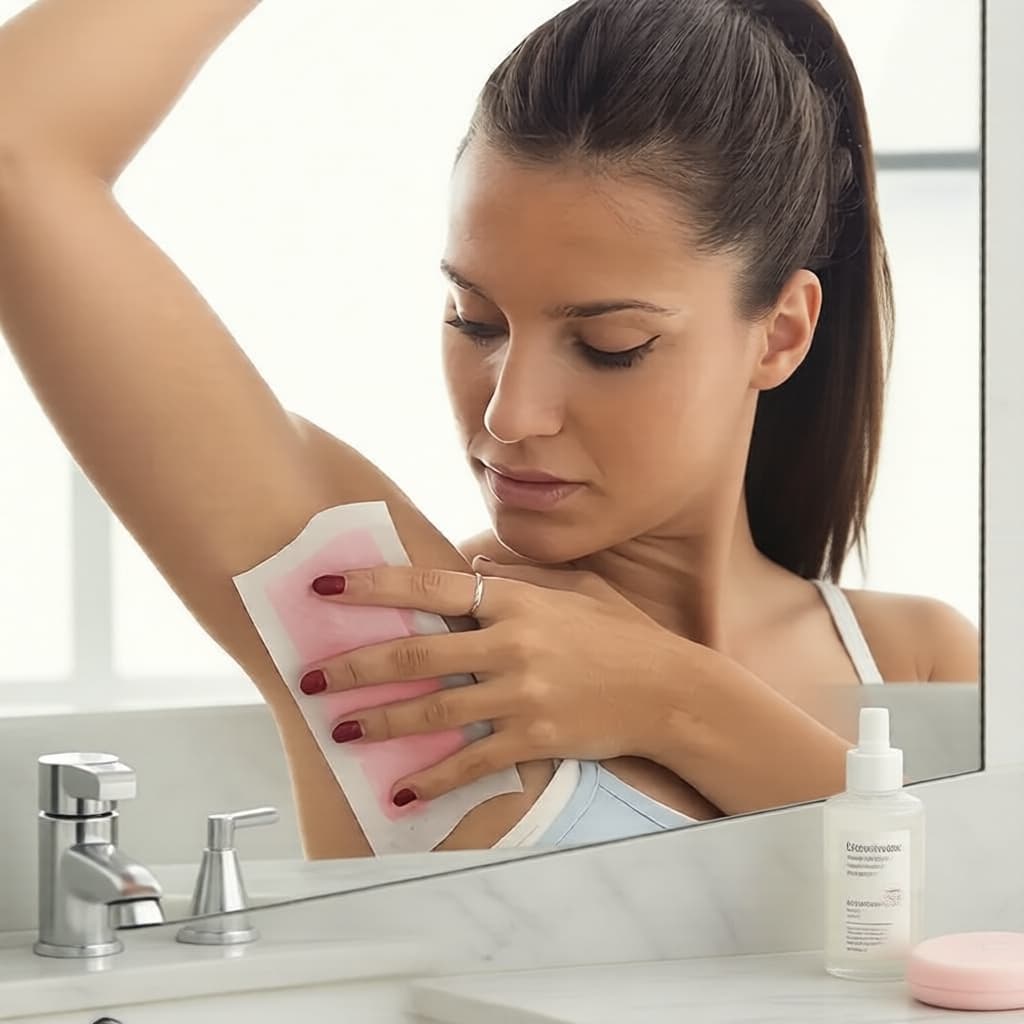 30 unidades de tiras de cera fria avançada de verão – depilação das pernas, fórmula para pele macia, papel depilatório