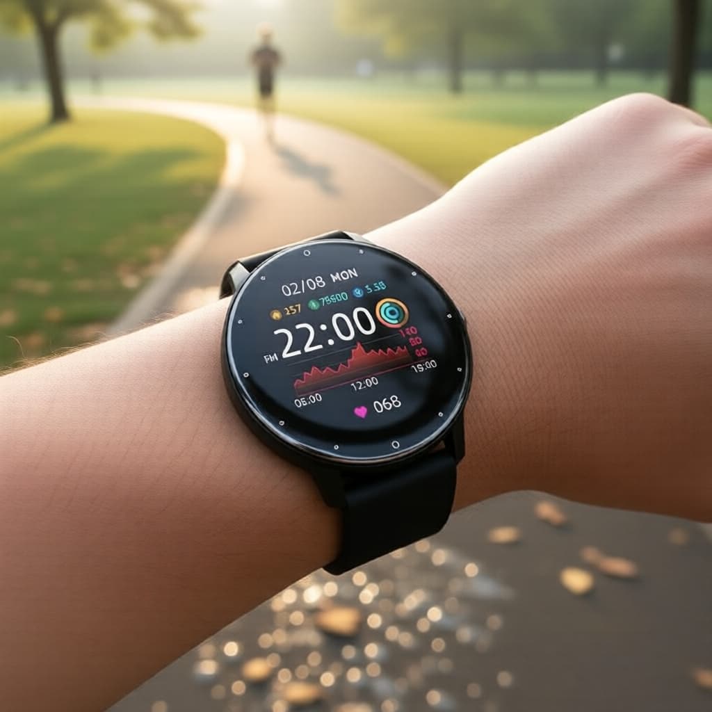 Smartwatch Relógio Inteligente Unissex ZL02D Pro-Tela De Toque Circular À Prova D'água Primavera 2026 SpO2