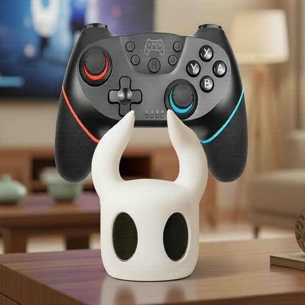 Suporte Universal para Controle para PS4, PS5, Switch, XBOX – Suporte de exibição de controle com design Hollow Knight