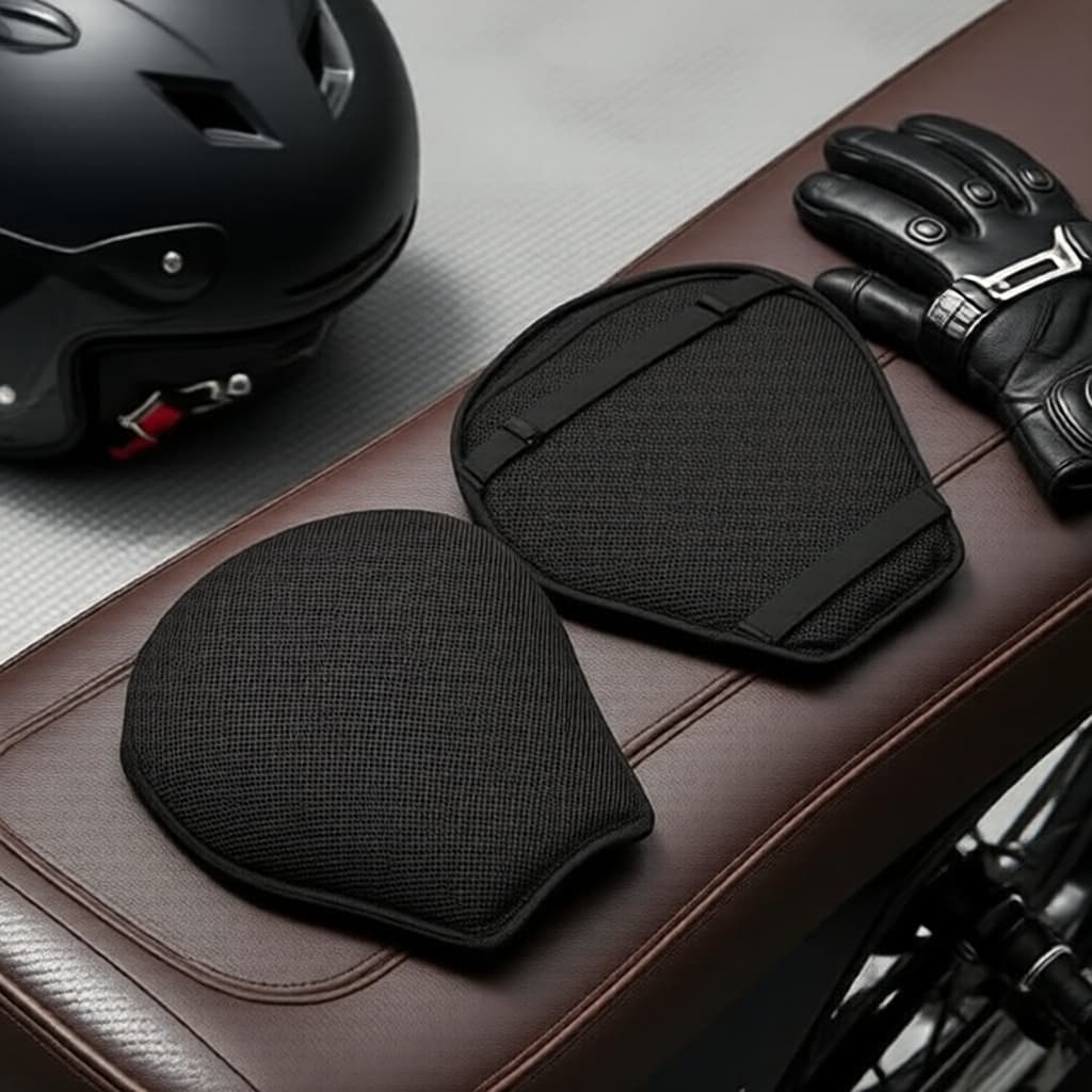 Apenas capa antiderrapante para selim de bicicleta – compatível com almofadas de gel tipo favo de mel (almofada de gel