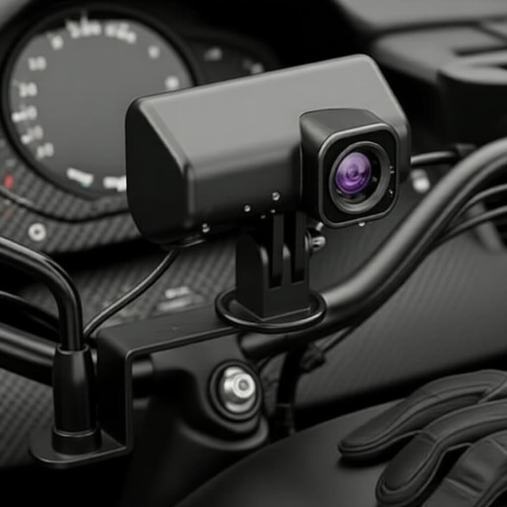 Câmera veicular 1080P para moto, com Wi-Fi, à prova d’água IP66, vídeo Full HD, resistente a choques, ideal para