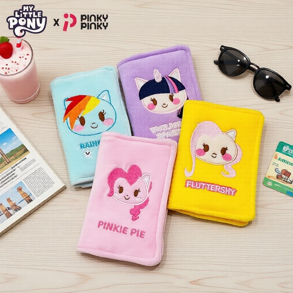 Porta-Passaporte e Porta-Cartões My Little Pony – Twilight Sparkle Fluttershy, Presente Prático para