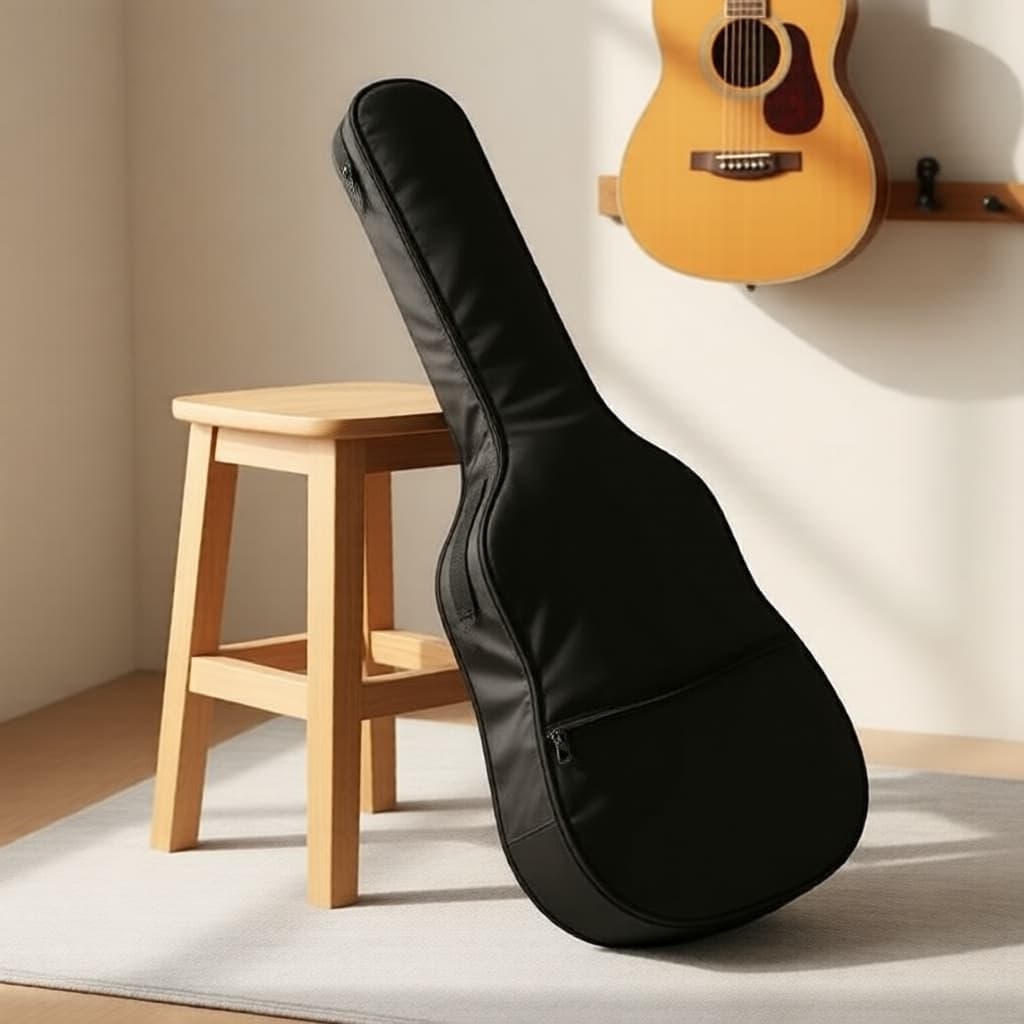IRIN Estojo Macio para Violão Acústico 38/41 Polegadas, Bolsa de Transporte Acolchoada e Leve com Alças
