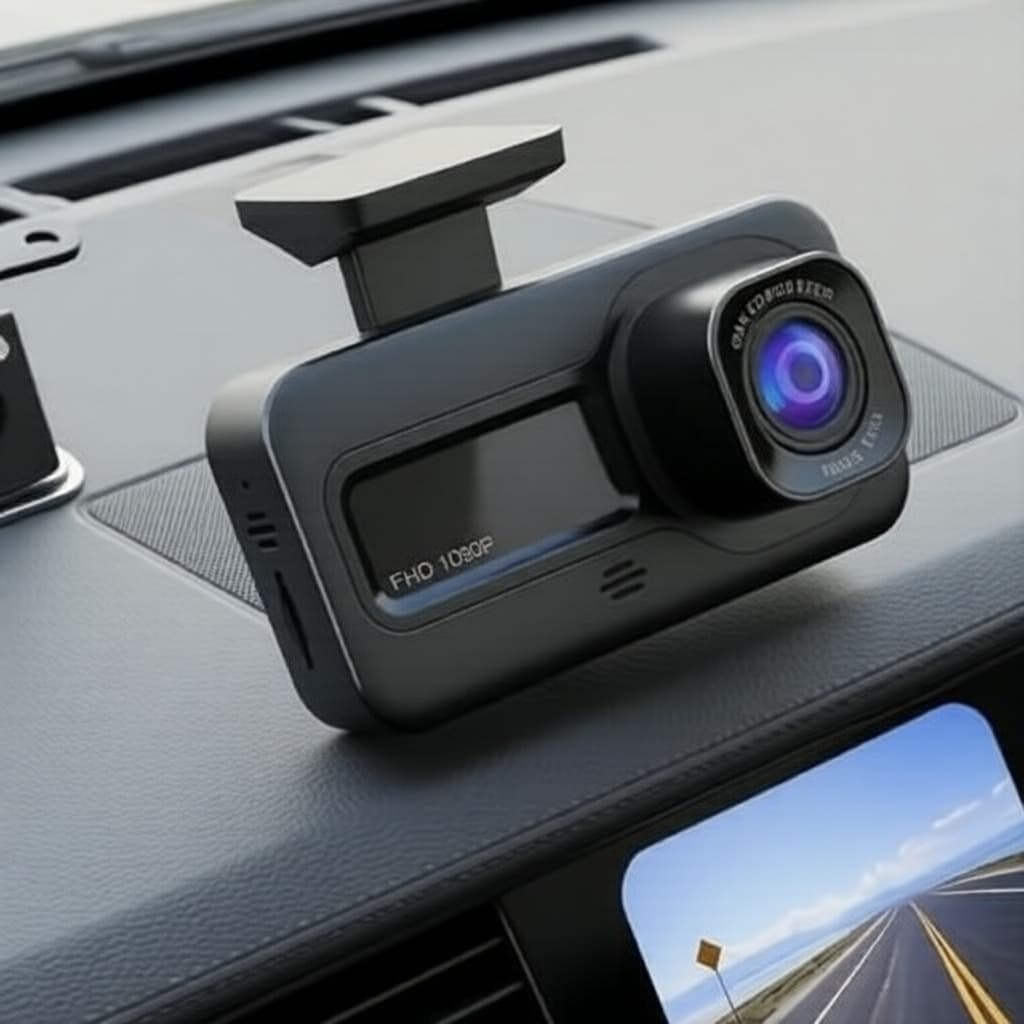 Câmera Veicular DVR HD 1080P Gravador de Vídeo Frontal e Traseiro