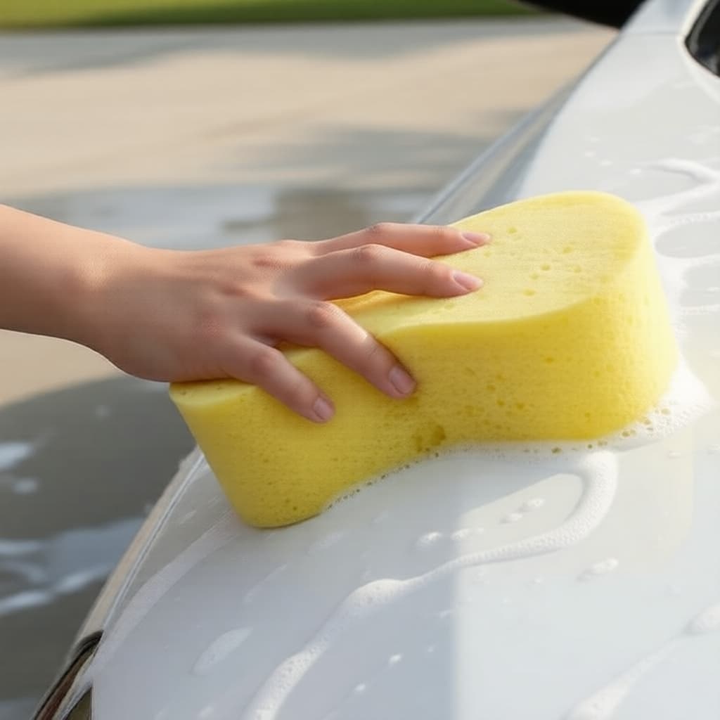 Kit de limpeza para lavagem de carro com esponja XL – Absorção superior de água
