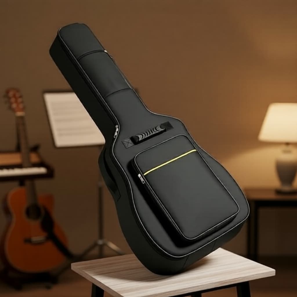 Bolsa Acolchoada para Violão Acústico Miwayer 41 - Impermeável, à Prova de Impacto com Alça Ajustável