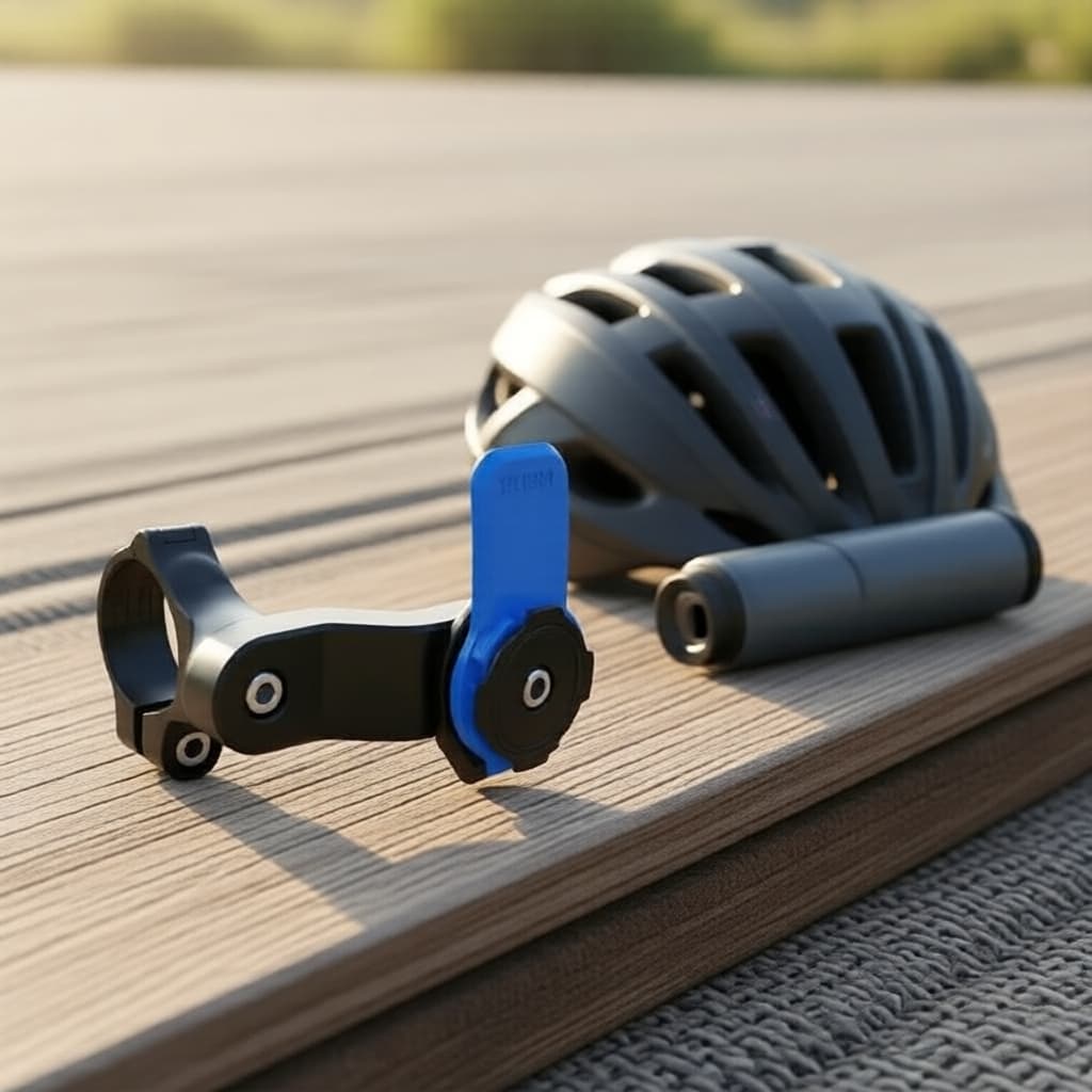 Suporte de celular antirreflexo para motos e bicicletas - Trava rápida