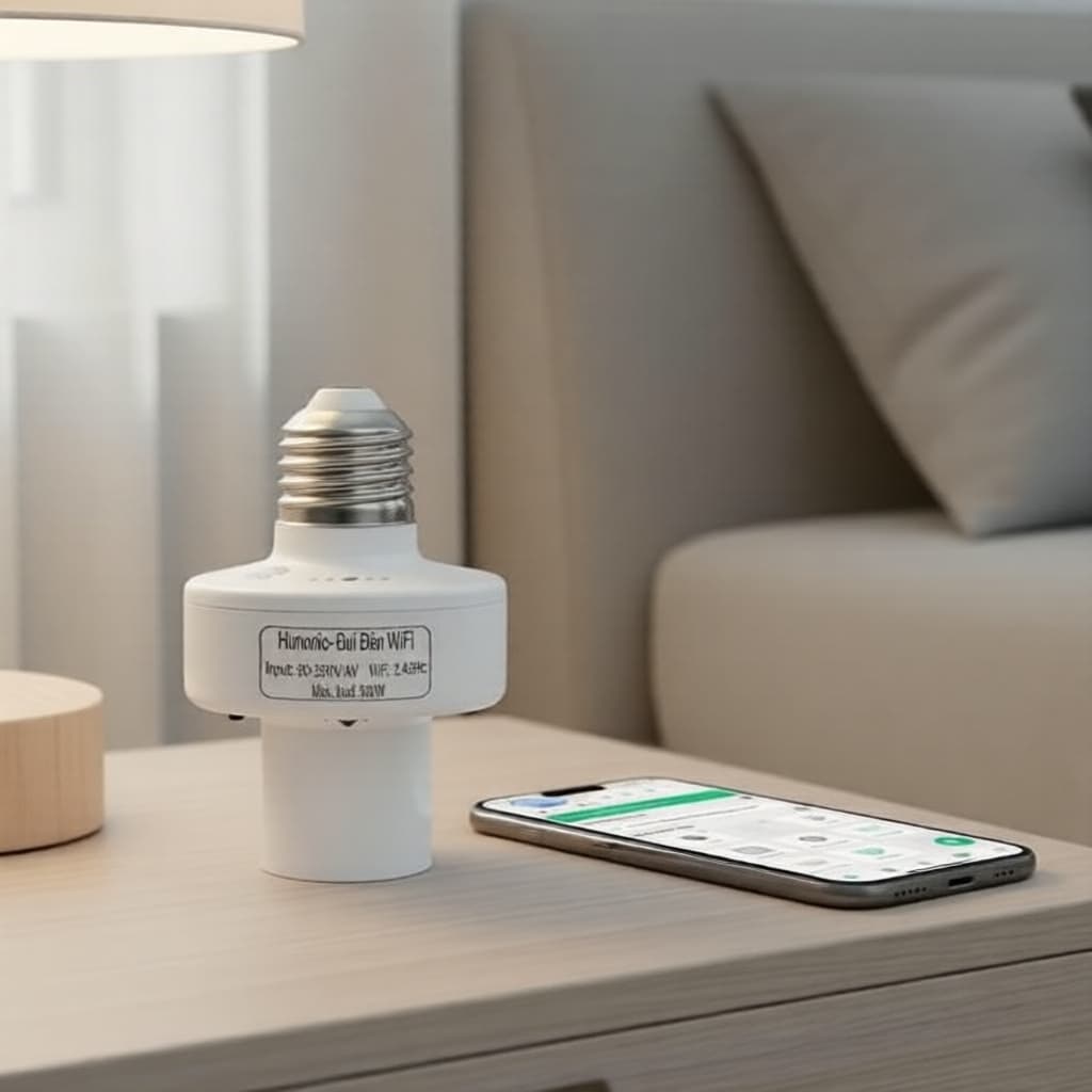 Lâmpada LED Sensor de Movimento Radar E27 com Base Rosqueada para Iluminação Inteligente de Quarto