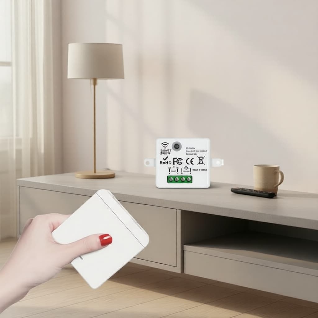 Interruptor De Parede Sem Fio AUXS 433mhz-Ventilador De Lâmpada led Controle Remoto 1/2/3 gang