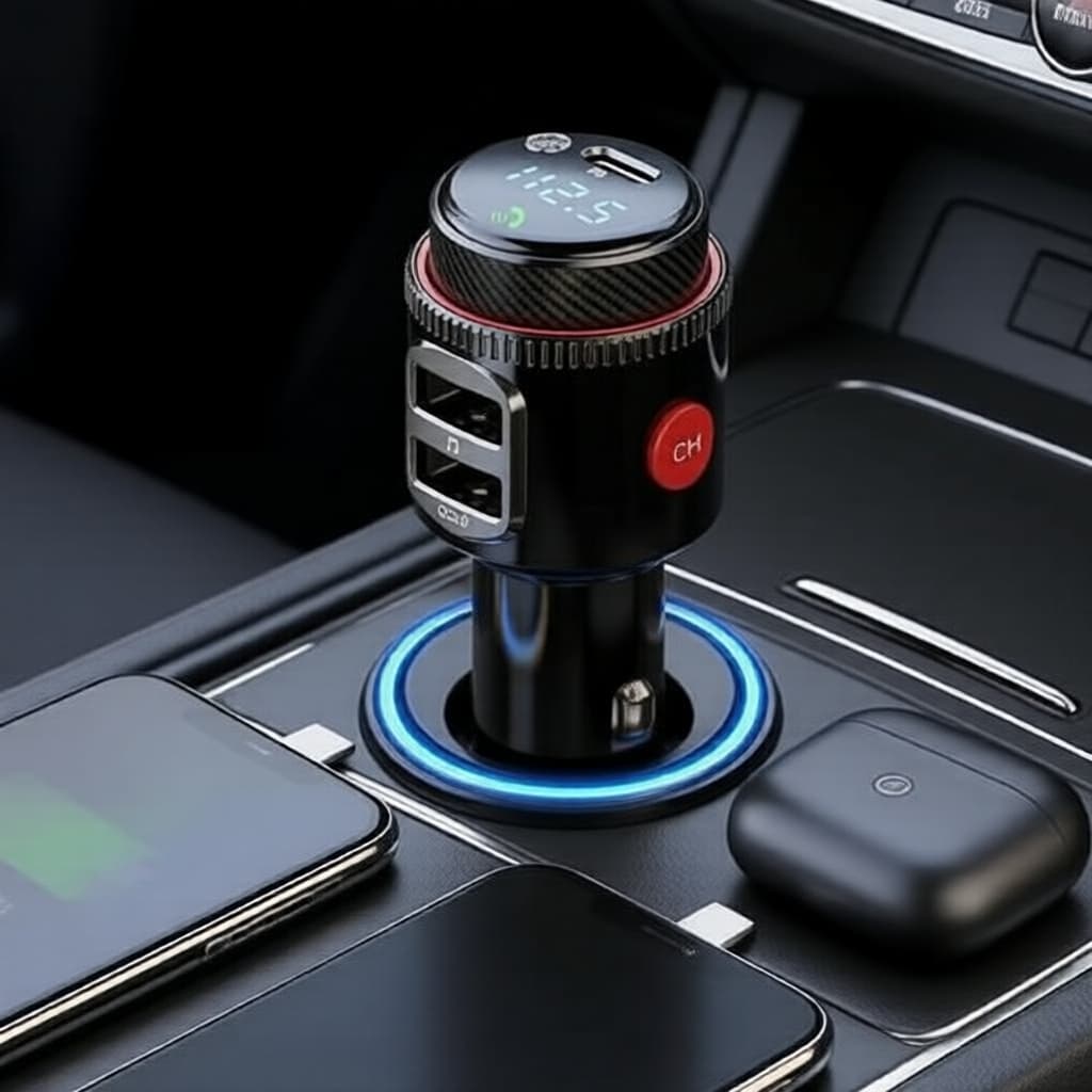 Transmissor FM Bluetooth 5.4