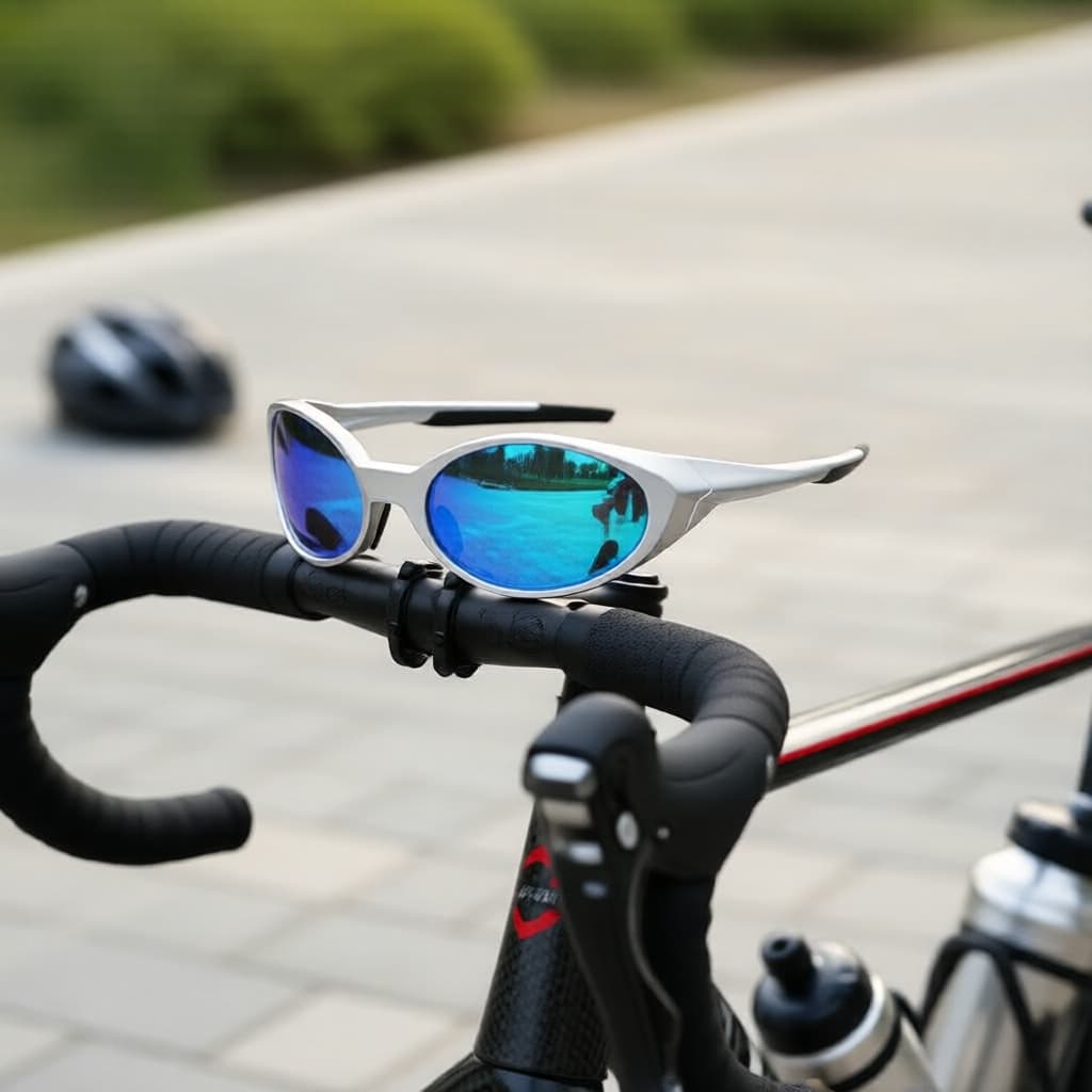 Óculos de Sol Polarizados para Ciclismo Feminino e Masculino com Espelho UV400 - Proteção Solar ao Ar Livre