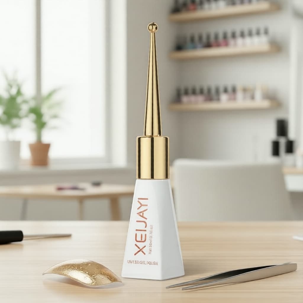 XEIJAYI 1pc Gel Base Coat para Unhas em Gel, 10ml, Cobertura Fosca, Verniz para Arte de Unhas em Gel UV