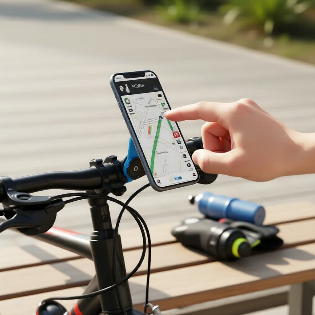 Quick Lok MT-Q01 Suporte de Grampo de Telefone com Amortecimento de Vibração para Bicicleta e Moto