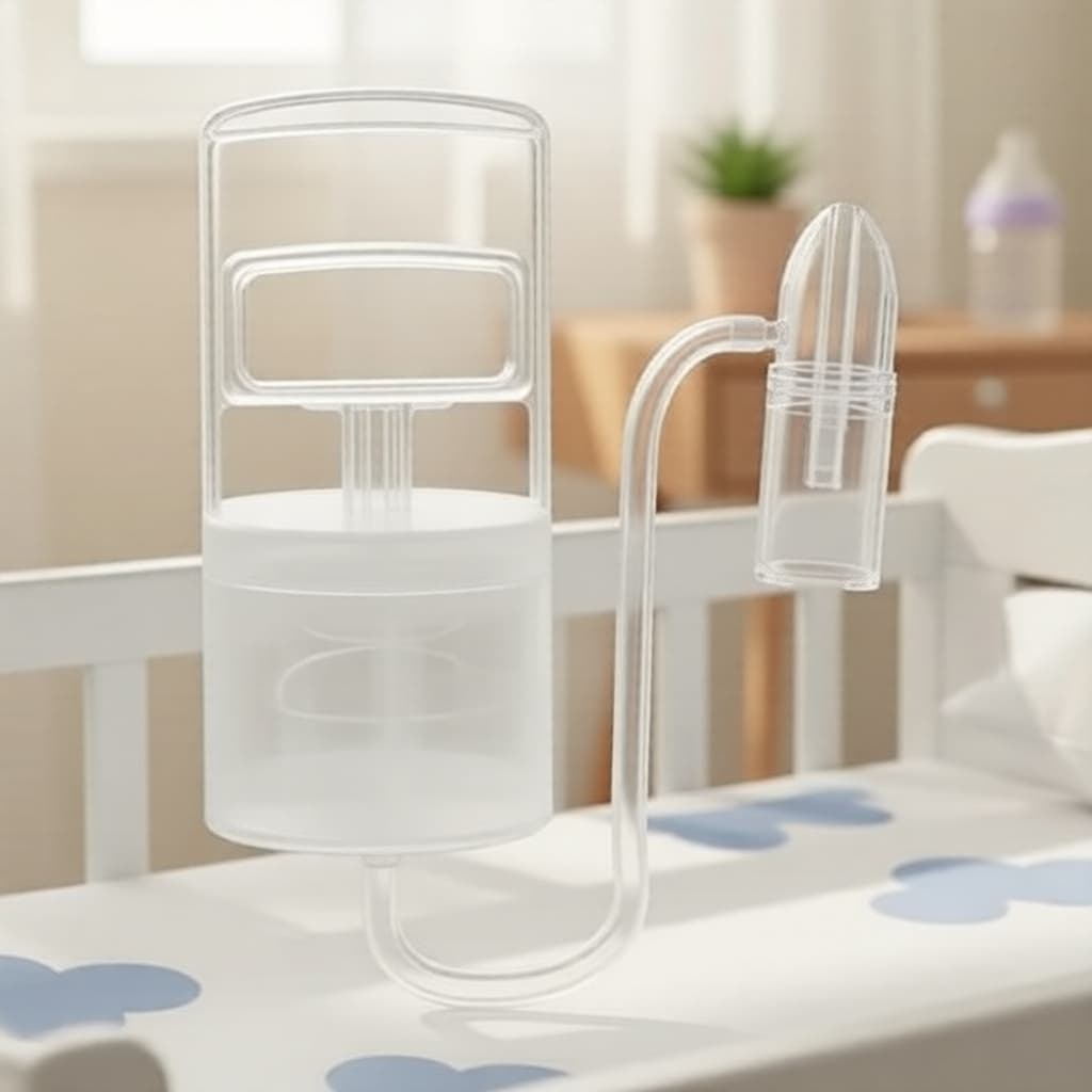 Aspirador nasal manual para alívio de congestão, removedor de muco para recém-nascidos, presente de saúde para bebê
