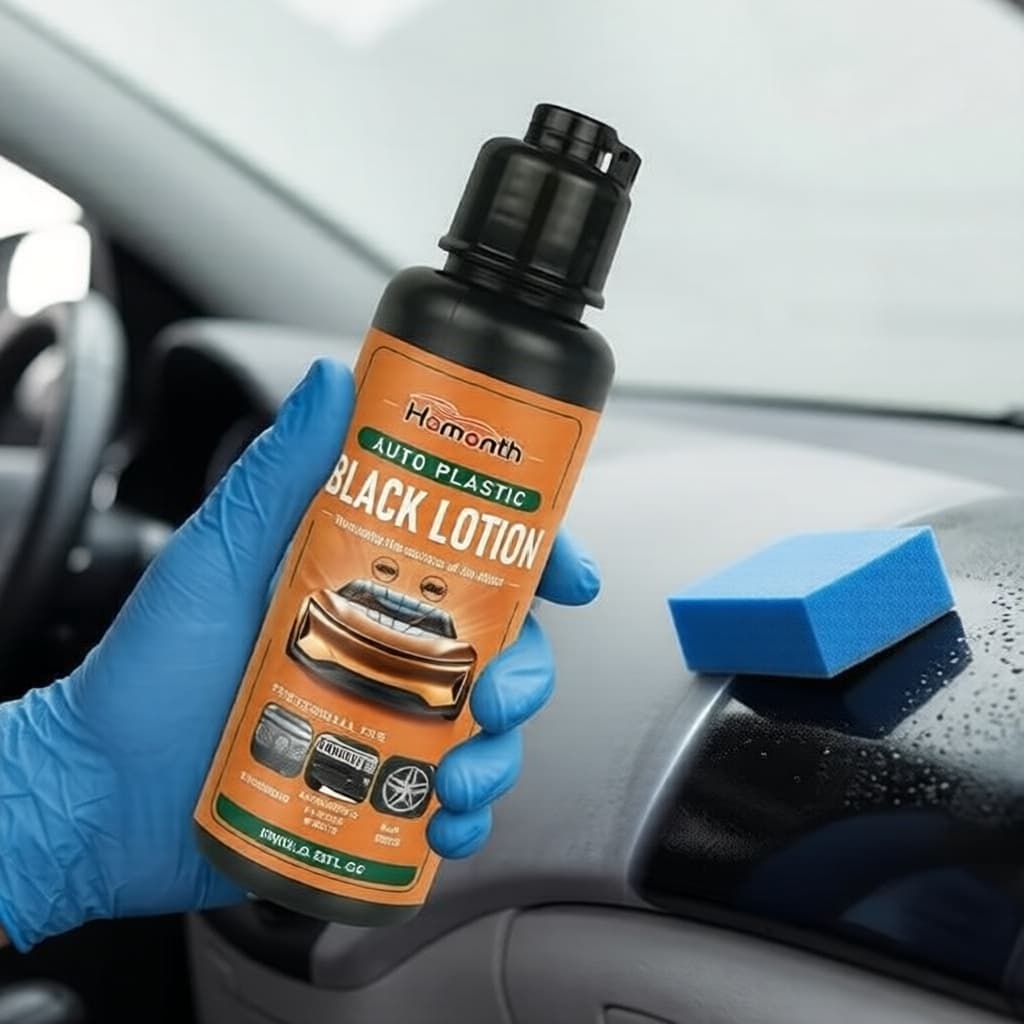 Restaurador de Plásticos Automotivos – Tratamento Plástico Anti-Idade Resistente a UV para Interiores