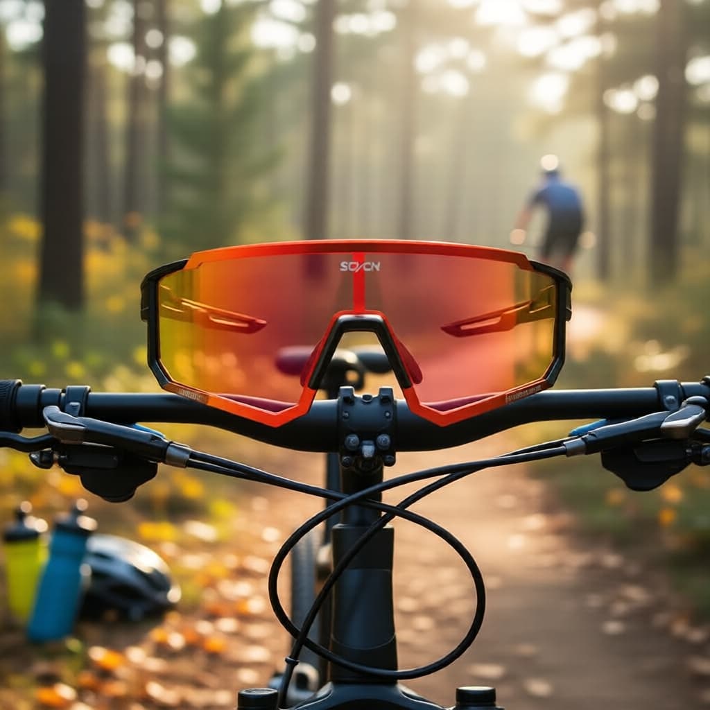 SCVCN UV400 Óculos fotocrômicos para ciclismo masculino e feminino, ciclismo de estrada e montanha, pesca ao ar livre