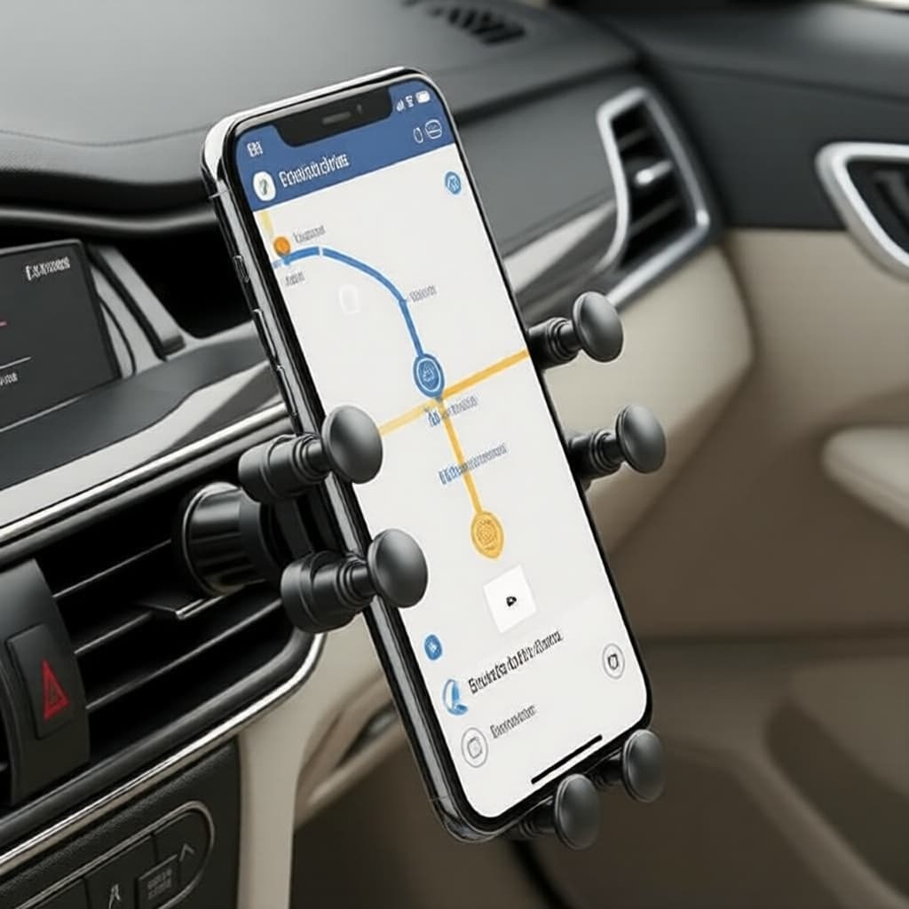 Essager Gravity Suporte Veicular para Ventilação de Ar para Samsung e iPhone 4.7-6.7 polegadas