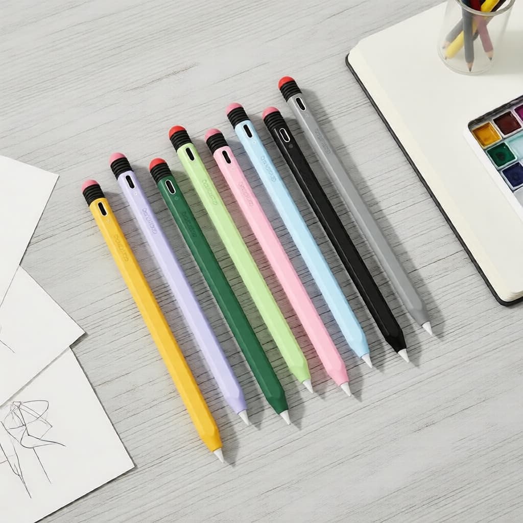 Capa Protetora com Porta USB-C para Caneta GOOJODOQ Stylus 2a e 3a-12a Geração