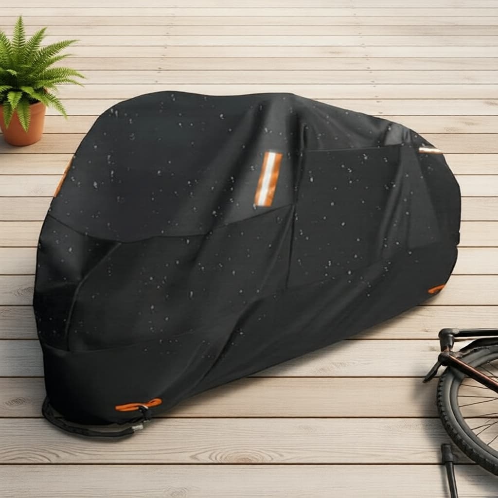 Capa de Chuva para Moto 300D Antirraios UV Reforçada para Uso Externo em Todas as Condições
