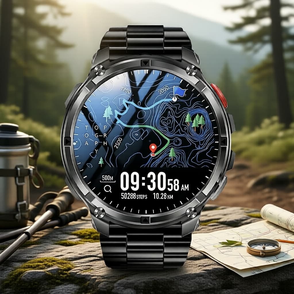 GAWSUG 2026 Novo T-Rex3 Ultra 1100mAh Bateria De Super Capacidade Adulto Homens Smartwatch Relógio Inteligente 1.7 " Tel