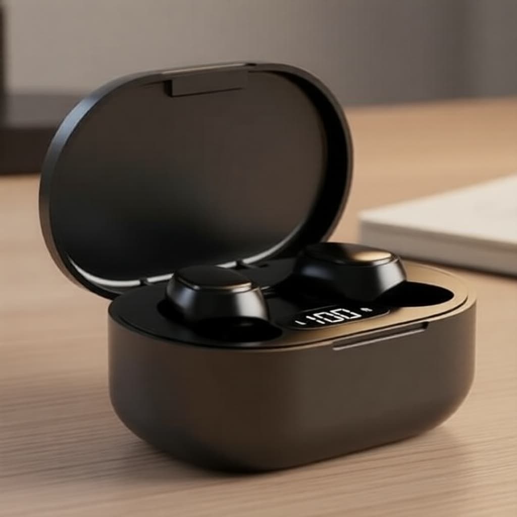 SPRISE E7S Fones de Ouvido Sem Fio, Elegantes e Leves, Fones Bluetooth para Telefones, Fone de Ouvido Premium e Portátil