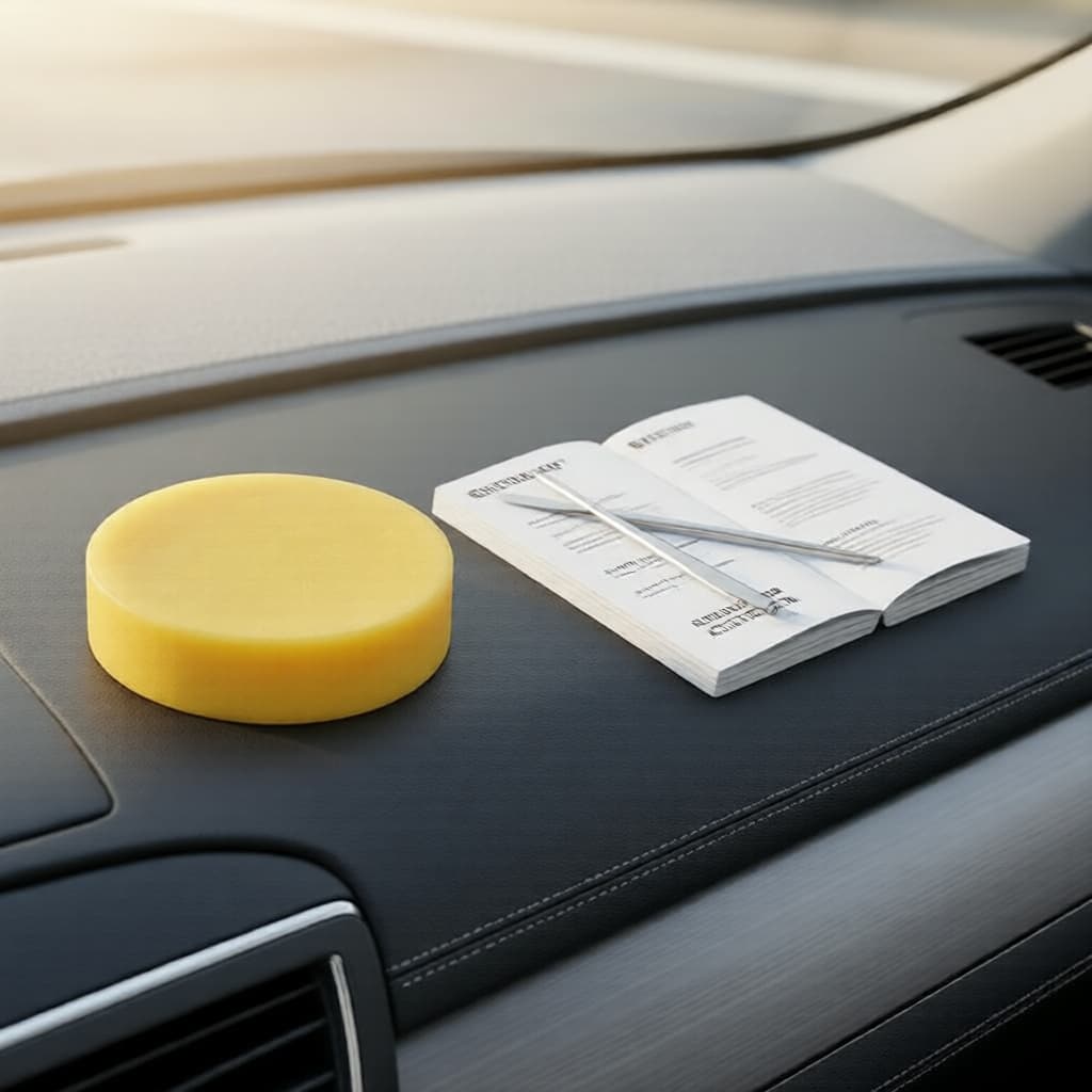 Restaurador Profissional de Borracha e Plástico para Carros – Cera Brilho Preto