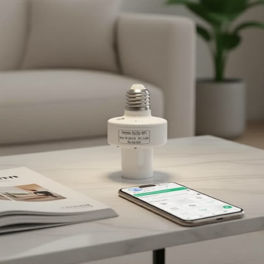 Lâmpada LED com Detector de Movimento por Radar de Rosca E27 para Lâmpadas de Quarto Inteligentes