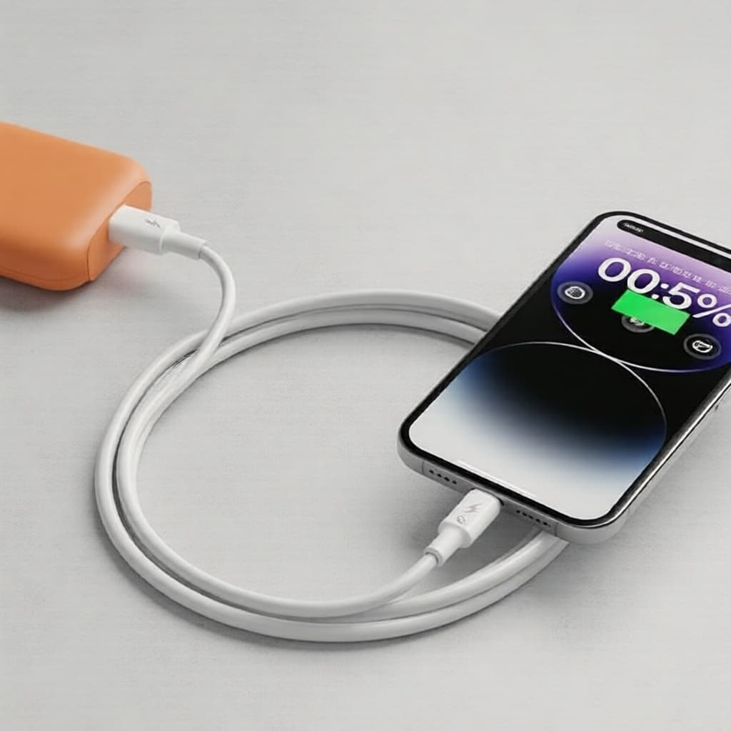 Cabo Micro USB 120W Turbo Charge – Cabo Extra Resistente e Espesso para Carregamento Rápido