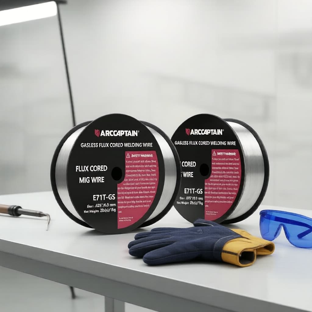 Conjunto de Arames para MIG Solda 0.8mm 3 Rolos 500g/Rolo Aço Carbono Protegido a CO2 com Baixa Projeção